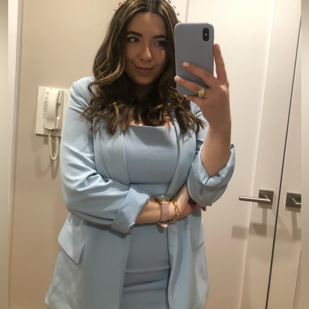 H&M Baby Blue Blazer